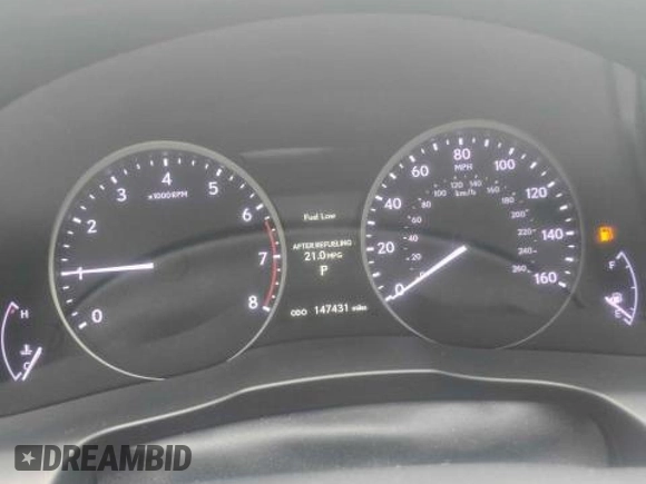 2013 Lexus ES 4dr Sdn with VIN JTHBK1GG1D2025414, listed as a Copart auction lot 54969495 with 147,431 mi miles and Clean Title. Bid and sale history available at carsss.com. Image 8.