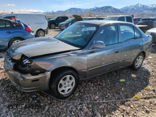2004 Hyundai Accent GL with VIN KMHCG45C94U523529, listed as a Copart auction lot 50016085 with 188,120 mi miles and Salvage Title. Bid and sale history available at carsss.com. Image 1.