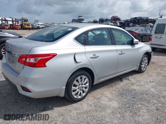 2017 Nissan Sentra SV with VIN 3N1AB7AP2HY382118, listed as a IAAI auction lot 42446614 with 119,005 mi miles and . Bid and sale history available at DreamBid. Image 4.