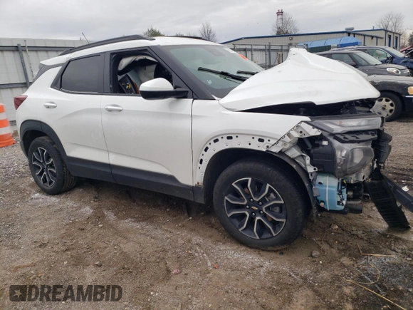 2023 Chevrolet TrailBlazer ACTIV with VIN KL79MSSL8PB097118, listed as a Copart auction lot 86314054 with Not Provided miles and Salvage Title. Bid and sale history available at DreamBid. Image 4.