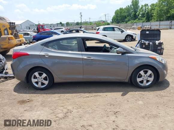 2013 Hyundai Elantra GLS with VIN 5NPDH4AE0DH309679, listed as a IAAI auction lot 42573400 with 173,948 mi miles and . Bid and sale history available at DreamBid. Image 13.