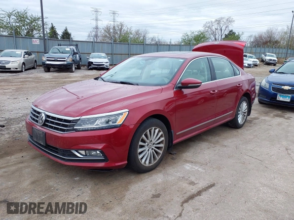 2016 Volkswagen Passat SE с VIN 1VWBT7A3XGC055174, выставлен на аукционе IAAI как лот 42021961 с пробегом 88 165 миль миль и . История ставок и продаж доступна на DreamBid. Изображение 2.