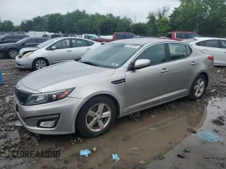 2015 Kia Optima LX with VIN KNAGM4A74F5560182, listed as a Copart auction lot 63192695 with 92,668 mi miles and Salvage title. Bid and sale history available at DreamBid. Image 1.