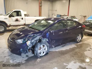 2013 Hyundai Elantra GLS PZEV with VIN 5NPDH4AE6DH276901, listed as a Copart auction lot 47919095 with 146,870 mi miles and Non Repairable. Bid and sale history available at carsss.com. Image 1.
