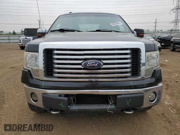2010 Ford F-150 XL with VIN 1FTEW1E84AFD14774, listed as a Copart auction lot 60530435 with 150,299 mi miles and Salvage title. Bid and sale history available at DreamBid. Image 5.