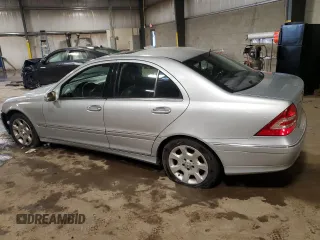 2006 Mercedes-Benz C 280 Luxury with VIN WDBRF92H56F759258, listed as a Copart auction lot 59697585 with 100,601 mi miles and Salvage title. Bid and sale history available at DreamBid. Image 2.