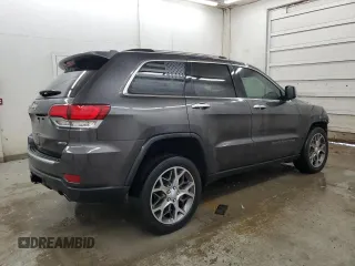 2021 Jeep Grand Cherokee 80th Anniversary with VIN 1C4RJFBG4MC503925, listed as a Copart auction lot 86176384 with 69,765 mi miles and Salvage Title. Bid and sale history available at carsss.com. Image 3.