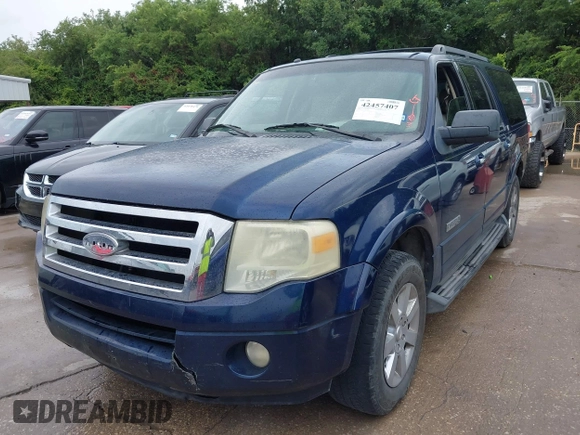 2008 Ford Expedition Max SSV with VIN 1FMFK15528LA16821, listed as a IAAI auction lot 42457407 with 180,415 mi miles and . Bid and sale history available at DreamBid. Image 2.