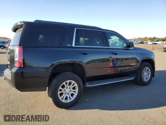 2017 GMC Yukon SLT with VIN 1GKS2BKC3HR198526, listed as a Copart auction lot 47212184 with 137,101 mi miles and Salvage Title. Bid and sale history available at carsss.com. Image 3.