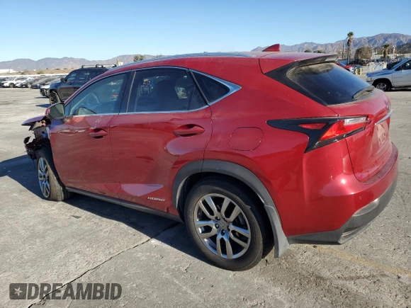 2015 Lexus NX 300h with VIN JTJBJRBZ2F2022484, listed as a Copart auction lot 84752004 with 58,950 mi miles and Salvage title. Bid and sale history available at DreamBid. Image 2.