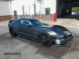 2018 Ford Mustang GT with VIN 1FA6P8CF3J5182601, listed as a IAAI auction lot 41661225 with 67,898 mi miles. Bid and sale history available at carsss.com. Image 1.