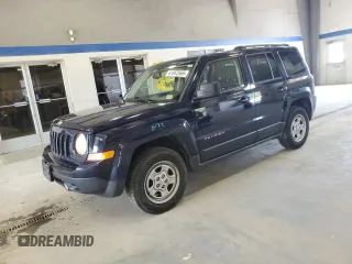 2016 Jeep Patriot Sport with VIN 1C4NJRBB7GD632034, listed as a Copart auction lot 61652565 with 88,125 mi miles and Salvage title. Bid and sale history available at DreamBid. Image 1.