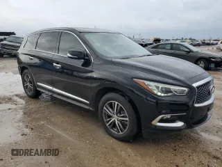 2017 Infiniti QX60 with VIN 5N1DL0MN1HC544592, listed as a Copart auction lot 85887984 with 84,244 mi miles and Salvage Title. Bid and sale history available at carsss.com. Image 4.
