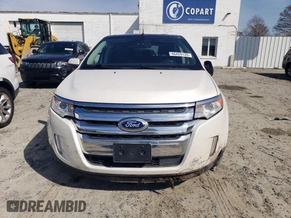 2012 Ford Edge Limited with VIN 2FMDK4KC6CBA47932, listed as a Copart auction lot 46429135 with 165,375 mi miles and Salvage Title. Bid and sale history available at carsss.com. Image 5.