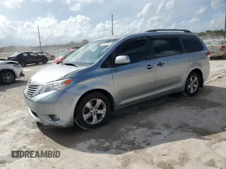 2012 Toyota Sienna LE AAS с VIN 5TDKK3DC0CS201777, выставлен на аукционе Copart как лот 61011035 с пробегом 192 912 миль миль и Чистый • Clean title. История ставок и продаж доступна на DreamBid. Изображение 1.