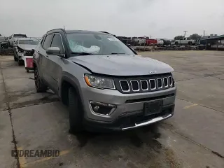 2018 Jeep Compass Limited with VIN 3C4NJDCB7JT179990, listed as a Copart auction lot 51595205 with Not Provided miles and Salvage Title. Bid and sale history available at DreamBid. Image 12.