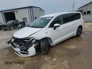 2023 Chrysler Pacifica Hybrid Touring L with VIN 2C4RC1L77PR583843, listed as a Copart auction lot 60612365 with 53,501 mi miles and Salvage title. Bid and sale history available at DreamBid. Image 1.