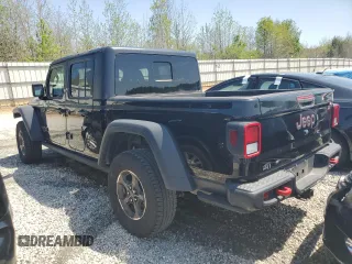 2021 Jeep Gladiator Rubicon with VIN 1C6JJTBG0ML507537, listed as a Copart auction lot 48719065 with 41,445 mi miles and Salvage title. Bid and sale history available at DreamBid. Image 2.