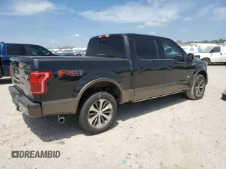 2015 Ford F-150 XLT with VIN 1FTEW1EF7FFB97309, listed as a Copart auction lot 53818015 with 121,641 mi miles and Salvage Title. Bid and sale history available at carsss.com. Image 3.