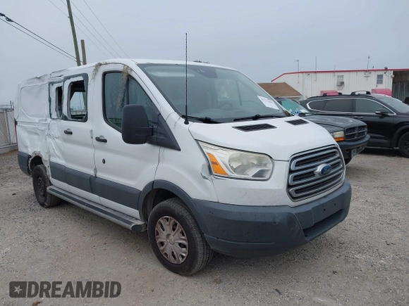 2016 Ford Transit Cargo z VIN 1FTYR1ZM3GKB36643, wystawiony jako IAAI lot #41127604 z przebiegiem 182 845 mil mil oraz . Historia ofert i sprzedaży dostępna na DreamBid. Obrazek 1.