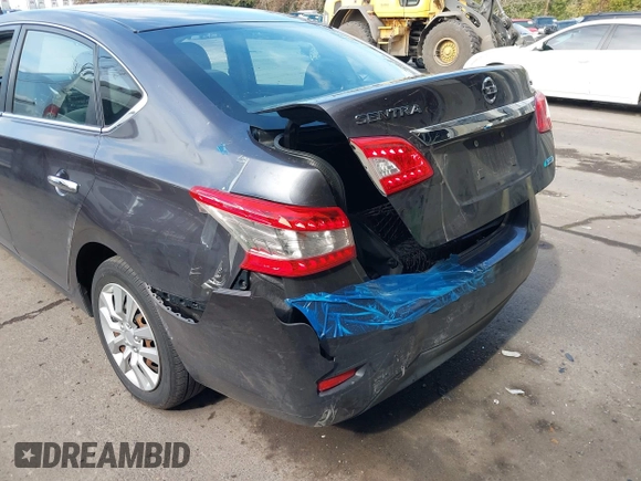 2013 Nissan Sentra SV with VIN 3N1AB7AP2DL713951, listed as a IAAI auction lot 41735725 with 65,703 mi miles. Bid and sale history available at carsss.com. Image 6.
