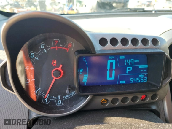 2016 Chevrolet Sonic LT with VIN 1G1JC6SH7G4168926, listed as a Copart auction lot 52443675 with 54,553 mi miles and Salvage Title. Bid and sale history available at carsss.com. Image 9.