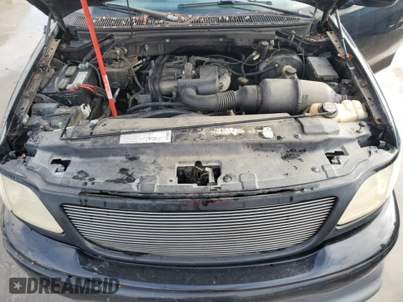 2000 Ford F-150 XL with VIN 1FTZF1725YNB93067, listed as a Copart auction lot 86750464 with Not provided miles and Salvage title. Bid and sale history available at DreamBid. Image 11.