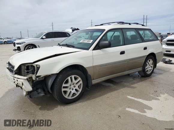 2004 Subaru Legacy Outback with VIN 4S3BH675247621131, listed as a Copart auction lot 49041465 with 154,147 mi miles and Salvage title. Bid and sale history available at DreamBid. Image 1.