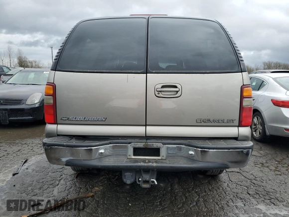 2001 Chevrolet Suburban LT with VIN 3GNEC16T11G147081, listed as a Copart auction lot 45738435 with 0 mi miles and Salvage Title. Bid and sale history available at carsss.com. Image 6.