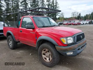 2001 Toyota Tacoma z VIN 5TEPM62N21Z827238, wystawiony jako IAAI lot #41964513 z przebiegiem 319 895 mil mil oraz . Historia ofert i sprzedaży dostępna na DreamBid. Obrazek 1.