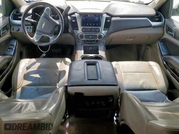2015 Chevrolet Tahoe LT with VIN 1GNSCBKC5FR302611, listed as a Copart auction lot 62068165 with 184,136 mi miles and Salvage title. Bid and sale history available at DreamBid. Image 8.