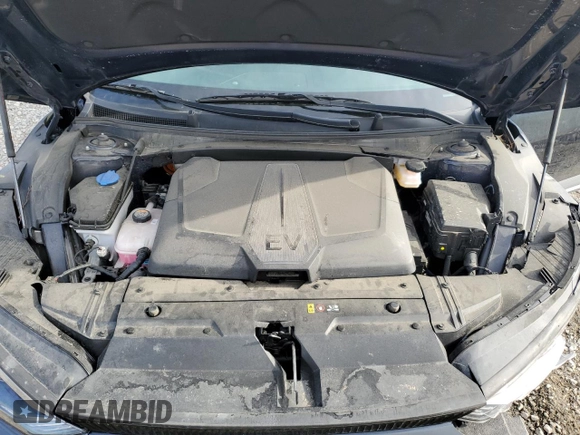 2023 Kia EV6 Wind with VIN KNDC34LA8P5127849, listed as a Copart auction lot 49097495 with 28,875 mi miles and Salvage Title. Bid and sale history available at carsss.com. Image 11.