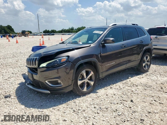 2019 Jeep Cherokee High Altitude with VIN 1C4PJMDX7KD260644, listed as a Copart auction lot 60416985 with 60,861 mi miles and Salvage title. Bid and sale history available at DreamBid. Image 1.