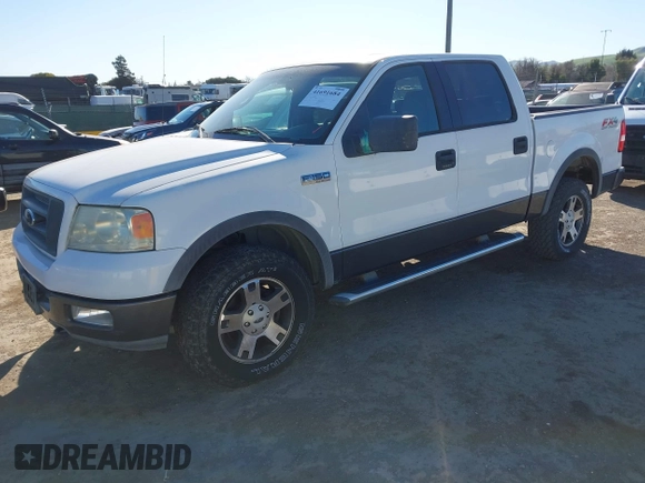 2004 Ford F-150 XLT with VIN 1FTPW14554KB30763, listed as a IAAI auction lot 41691684 with 200,618 mi miles. Bid and sale history available at carsss.com. Image 2.