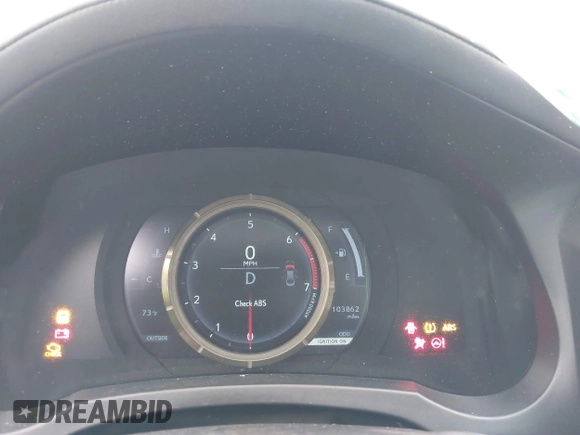 2016 Lexus IS 200t with VIN JTHBA1D24G5002594, listed as a IAAI auction lot 42083106 with 103,862 mi miles and . Bid and sale history available at DreamBid. Image 7.