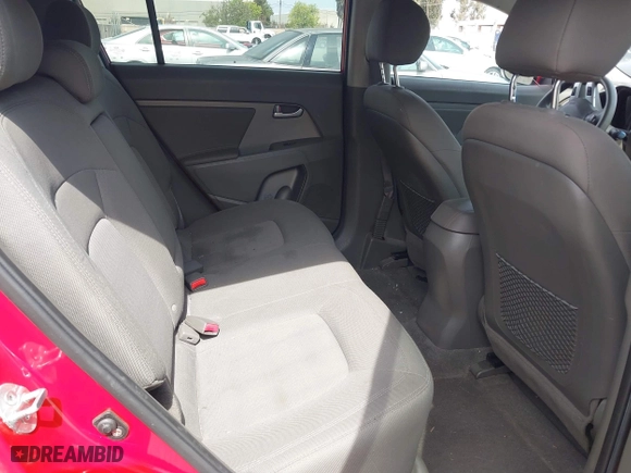 2013 Kia Sportage LX with VIN KNDPBCA26D7355889, listed as a IAAI auction lot 42054415 with 136,859 mi miles. Bid and sale history available at carsss.com. Image 8.