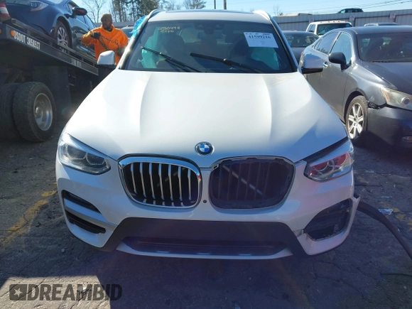 2021 BMW X3 sDrive30i with VIN 5UXTY3C03M9H57528, listed as a IAAI auction lot 41599216 with 89,776 mi miles and . Bid and sale history available at DreamBid. Image 12.