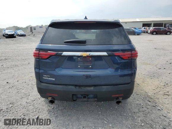 2023 Chevrolet Traverse LS z VIN 1GNERFKW8PJ112735, wystawiony jako Copart lot #60020405 z przebiegiem 72 912 mil mil oraz Szkoda całkowita • Salvage title. Historia ofert i sprzedaży dostępna na DreamBid. Obrazek 6.
