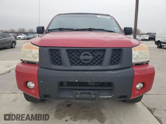 2008 Nissan Titan SE with VIN 1N6BA06A08N323241, listed as a Copart auction lot 44064535 with 240,328 mi miles and Salvage Title. Bid and sale history available at carsss.com. Image 5.
