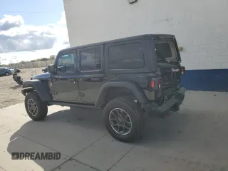 2023 Jeep Wrangler Rubicon Farout с VIN 1C4JJXFM8PW607906, выставлен на аукционе Copart как лот 77899364 с пробегом 19 046 миль миль и Списание • Salvage title. История ставок и продаж доступна на DreamBid. Изображение 2.