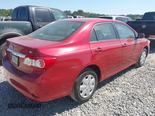 2011 Toyota Corolla L with VIN JTDBU4EE3B9124609, listed as a IAAI auction lot 42046571 with 59,617 mi miles. Bid and sale history available at carsss.com. Image 4.