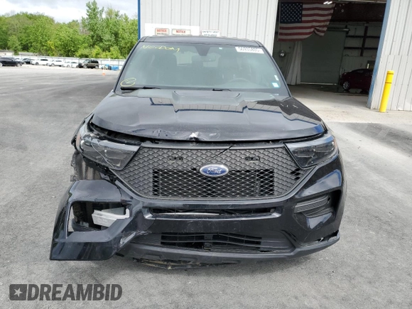 2020 Ford Police Interceptor Utility z VIN 1FM5K8AB3LGC13935, wystawiony jako Copart lot #56935805 z przebiegiem 88 012 mil mil oraz Szkody całkowita. Historia ofert i sprzedaży dostępna na DreamBid. Obrazek 5.