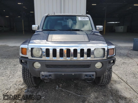 2007 Hummer H3 SUV with VIN 5GTDN13E178165852, listed as a Copart auction lot 72340514 with 241,269 mi miles and Salvage Title. Bid and sale history available at carsss.com. Image 5.