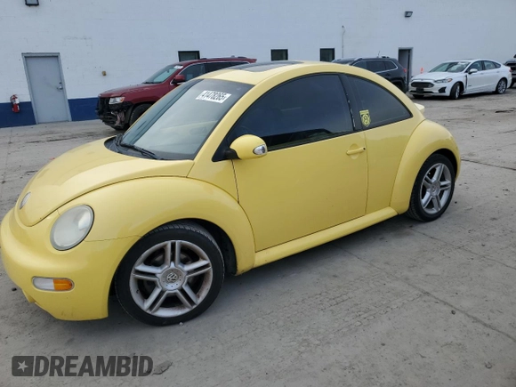 2005 Volkswagen Beetle with VIN 3VWCD31C35M411776, listed as a Copart auction lot 41478265 with 159,014 mi miles and Clean Title. Bid and sale history available at DreamBid. Image 1.