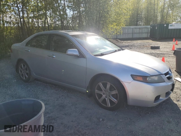 2004 Acura TSX w/Navigation with VIN JH4CL96964C042030, listed as a Copart auction lot 53774615 with 257,635 mi miles and Salvage title. Bid and sale history available at DreamBid. Image 4.
