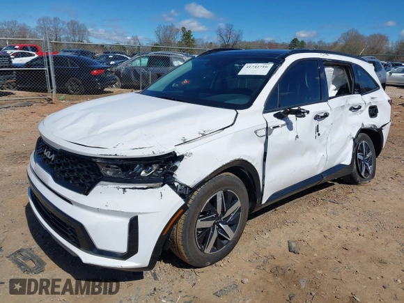 2023 Kia Sorento S with VIN 5XYRL4LC7PG238881, listed as a IAAI auction lot 41742716 with 7,094 mi miles and . Bid and sale history available at DreamBid. Image 2.