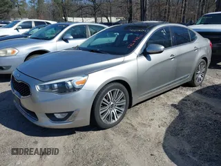 2014 Kia Cadenza Premium with VIN KNALN4D73E5146848, listed as a IAAI auction lot 41606043 with 168,329 mi miles and . Bid and sale history available at DreamBid. Image 2.