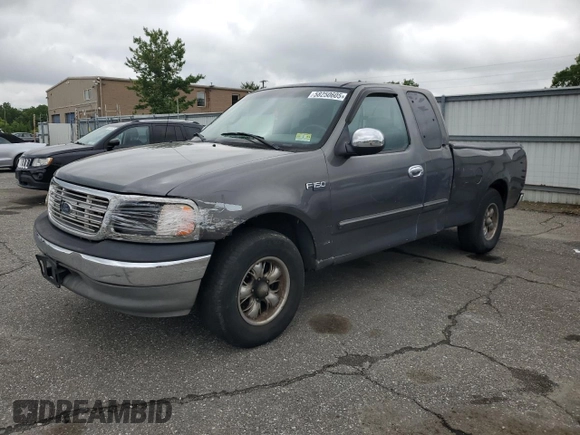 2002 Ford F-150 XL with VIN 1FTRX17202NA04247, listed as a Copart auction lot 58250605 with 279,432 mi miles and Clean title. Bid and sale history available at DreamBid. Image 1.