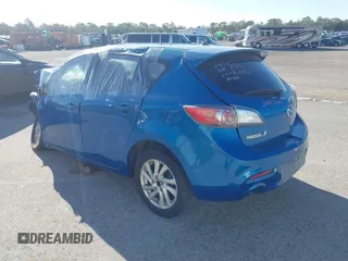 2012 Mazda Mazda3 i Touring with VIN JM1BL1L70C1674419, listed as a IAAI auction lot 40902429 with Not Provided miles. Bid and sale history available at carsss.com. Image 3.