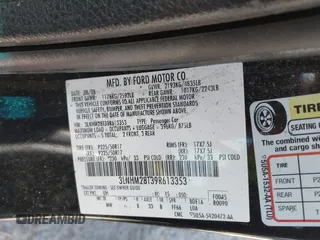 2009 Lincoln MKZ with VIN 3LNHM28T39R613353, listed as a IAAI auction lot 42644600 with 243,902 mi miles and . Bid and sale history available at DreamBid. Image 9.